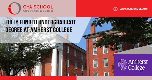 Fully Funded Undergraduate Degree at Amherst College