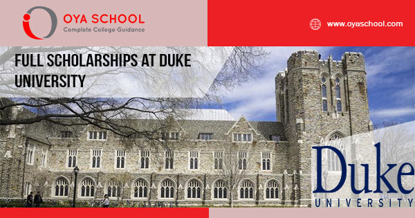 Full Scholarships At Duke University - OYA School