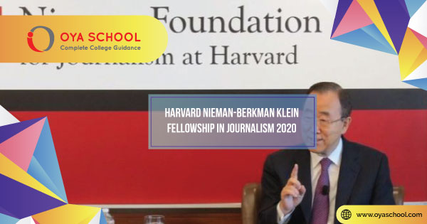 Harvard Nieman-Berkman Klein Fellowship in Journalism 2020