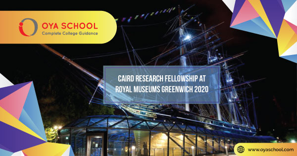 Caird Research Fellowship at Royal Museums Greenwich 2020