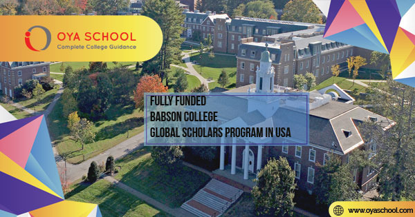 Fully Funded Babson College Global Scholars Program 2020 in USA