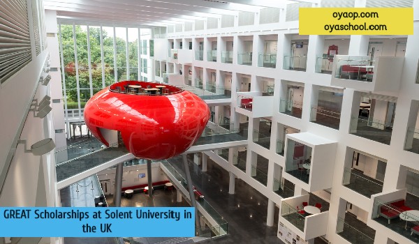 GREAT Scholarships At Solent University In The UK - OYA School