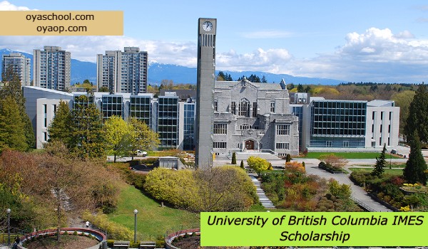 University Of British Columbia Scholarship, Canada - OYA School