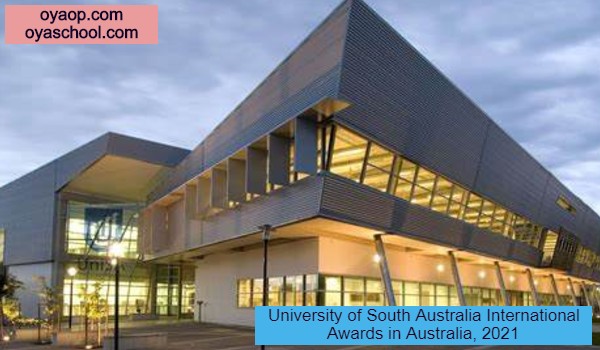University of South Australia International Awards in Australia, 2021