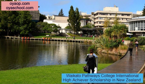 Waikato Pathways College International High Achiever Scholarship in New Zealand