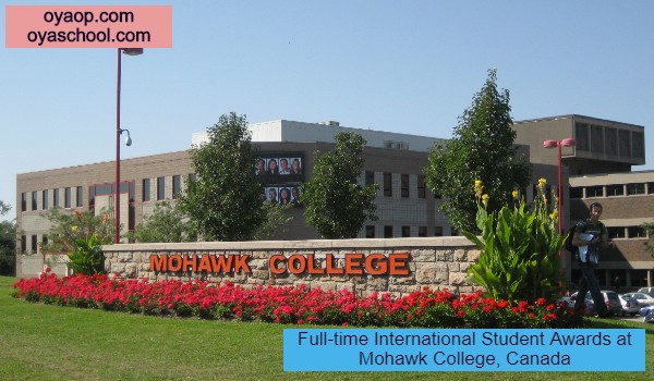 Full-time International Student Awards at Mohawk College, Canada