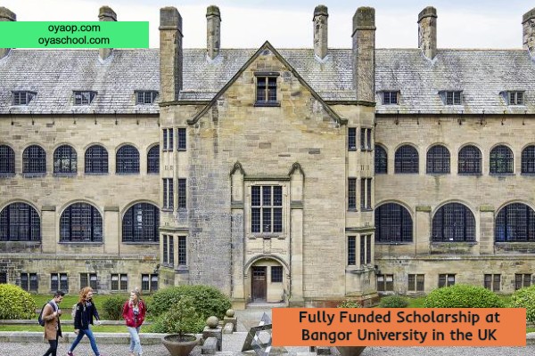 Fully Funded Scholarship at Bangor University in the UK