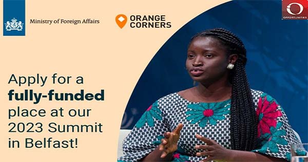Apply Now| Enterprising Futures Scholarship | Fully Funded To One Young World Summit 2023